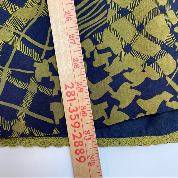 Maple Anthropologie Size 8 Silk Strapless Dress - Picture 8 of 8